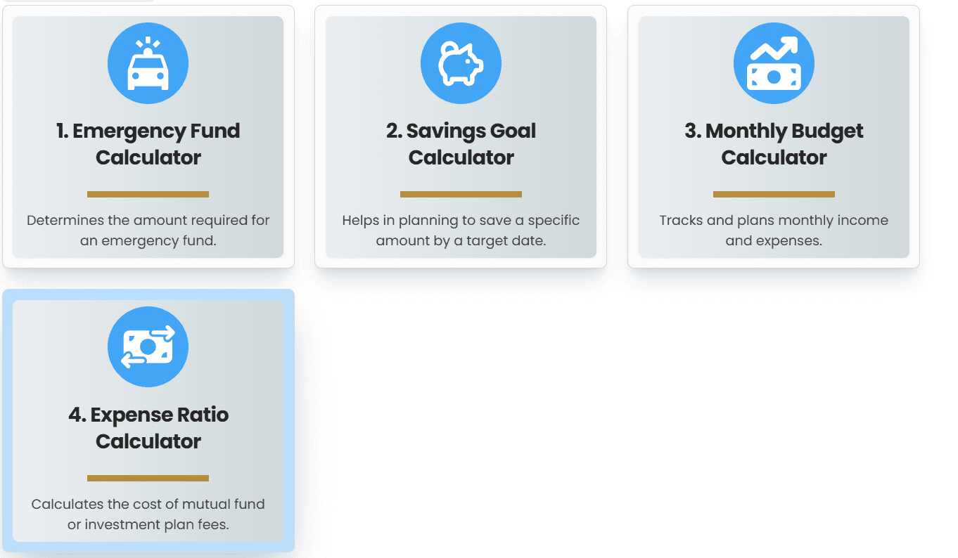 Budgeting and Savings Calculators