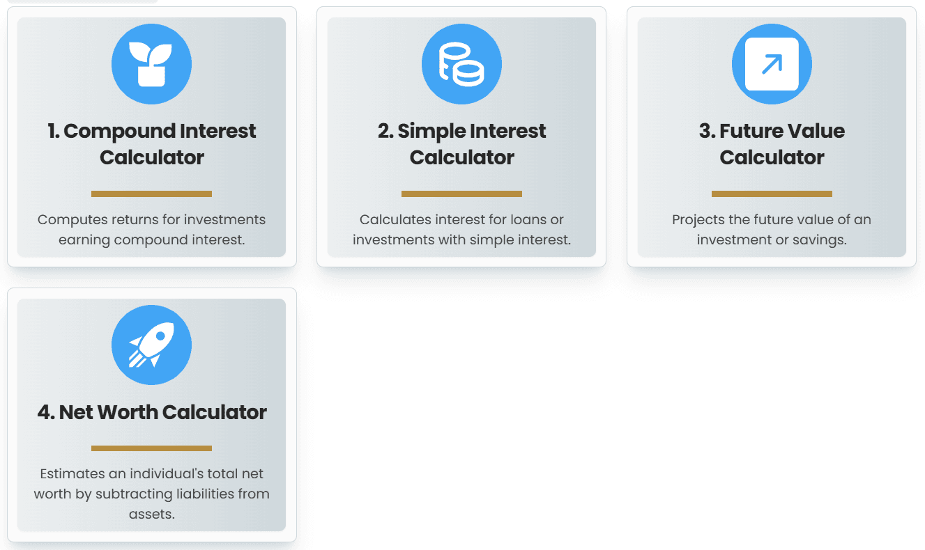 Miscellaneous Calculators